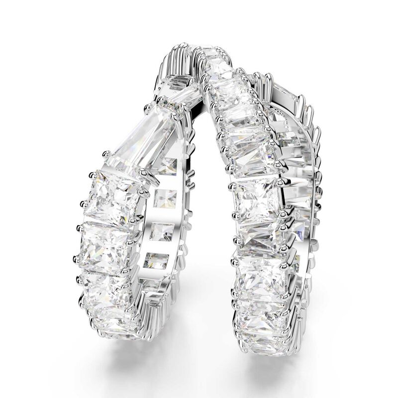 Swarovski Hyperbola Ring - Silver Tone 60 image number 10